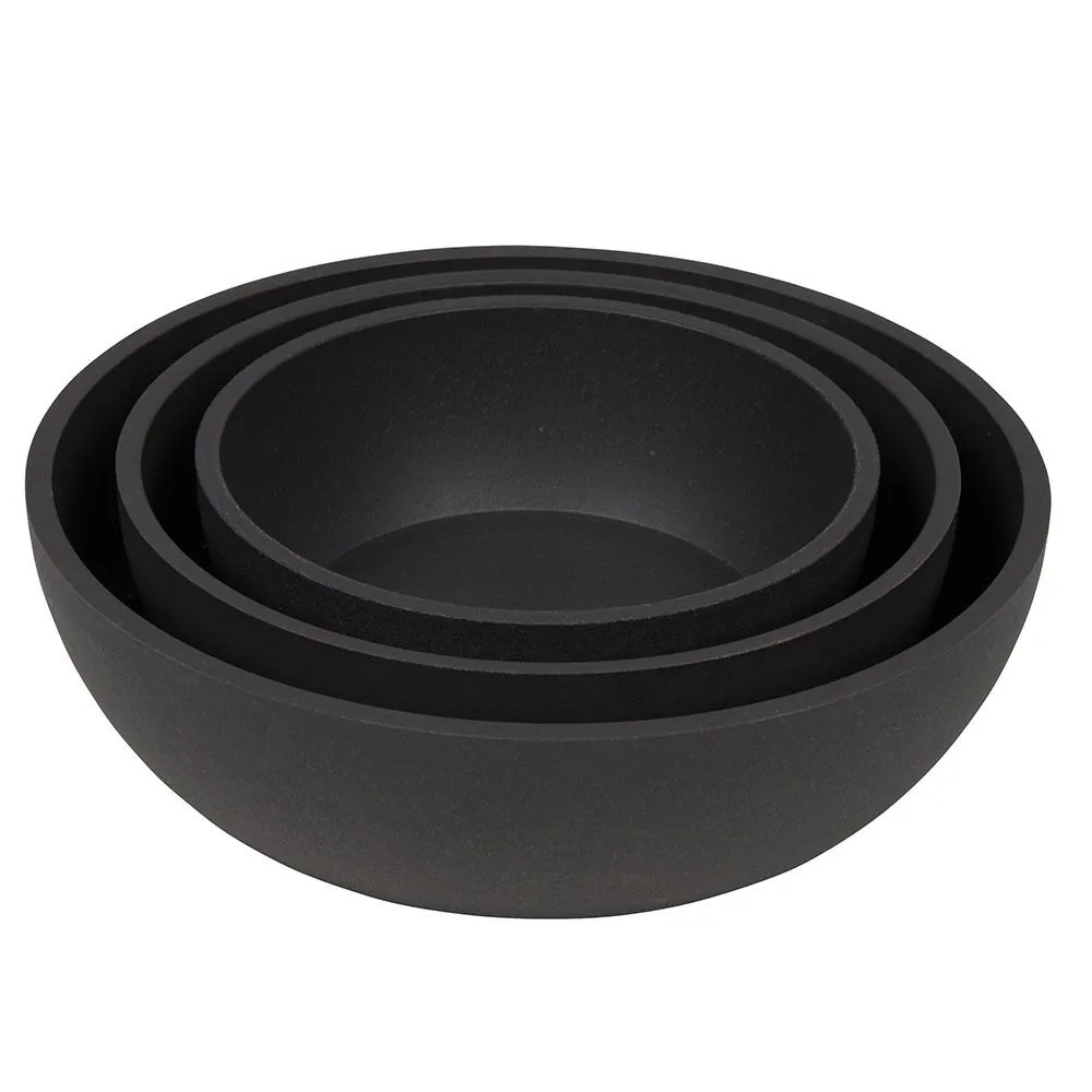 Bambus hundeskål Dark Grey 1600 ml